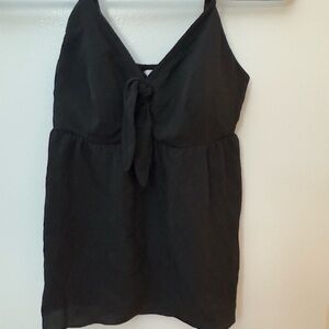 Black Sleeveless Top